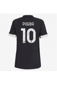 Fotbalové Dres Juventus Paul Pogba #10 Dámské Třetí Oblečení 2023-24 Krátký Rukáv